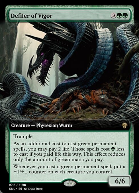 Defiler of Vigor from Magic Online Promos (Rare)