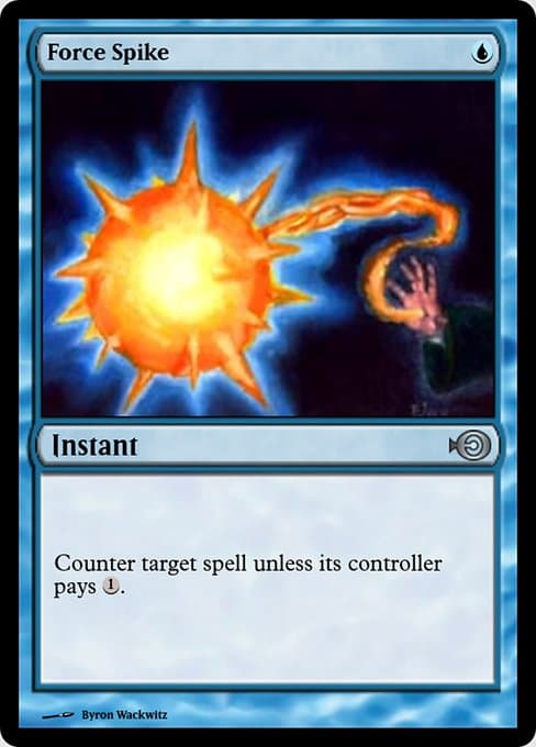 Force Spike from Magic Online Promos (Uncommon)