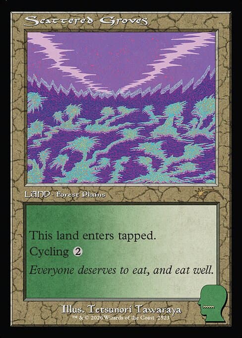 Scattered Groves from Secret Lair Drop (Rare)