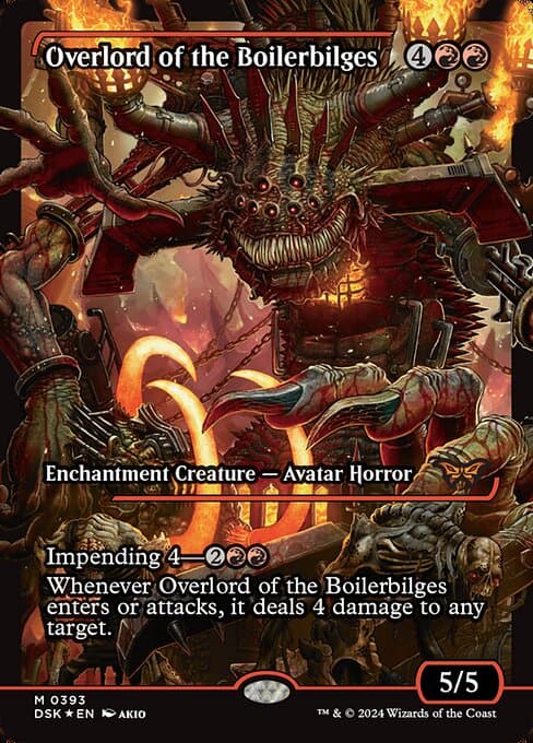 Overlord of the Boilerbilges from Duskmourn: House of Horror (Mythic)