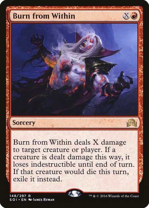 Burn from Within from Shadows over Innistrad (Rare)