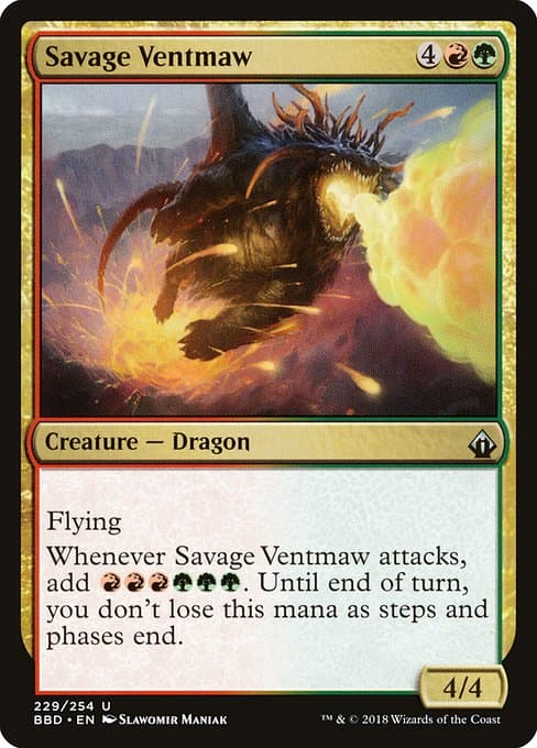 Savage Ventmaw from Battlebond (Uncommon)