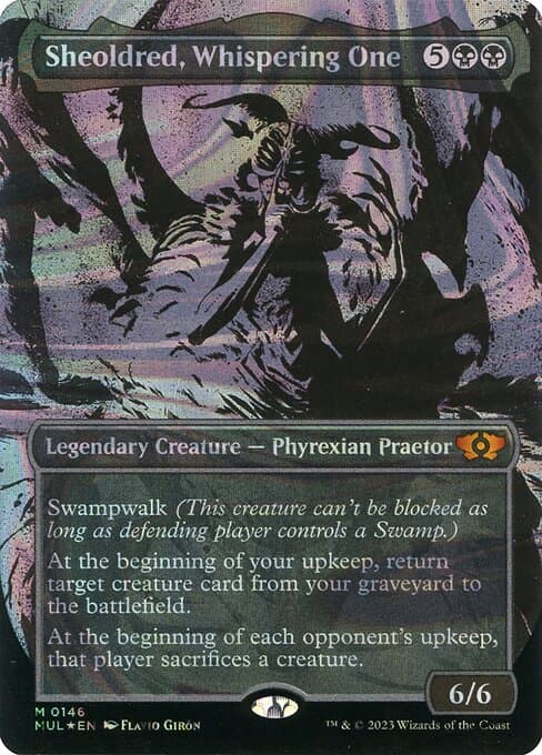 Sheoldred, Whispering One from Multiverse Legends (Mythic)