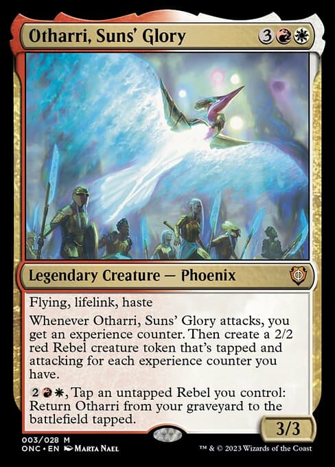 Otharri, Suns' Glory from Phyrexia: All Will Be One Commander (Mythic)