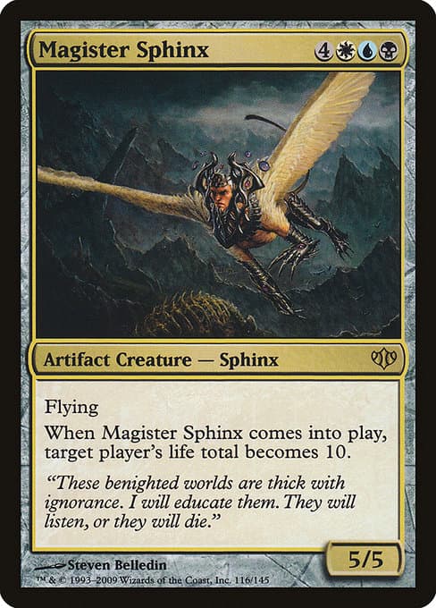 Magister Sphinx from Conflux (Rare)