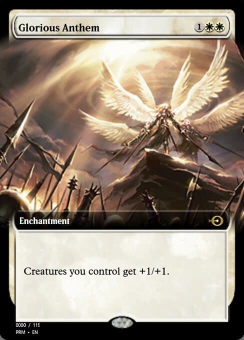 Glorious Anthem from Magic Online Promos (Rare)