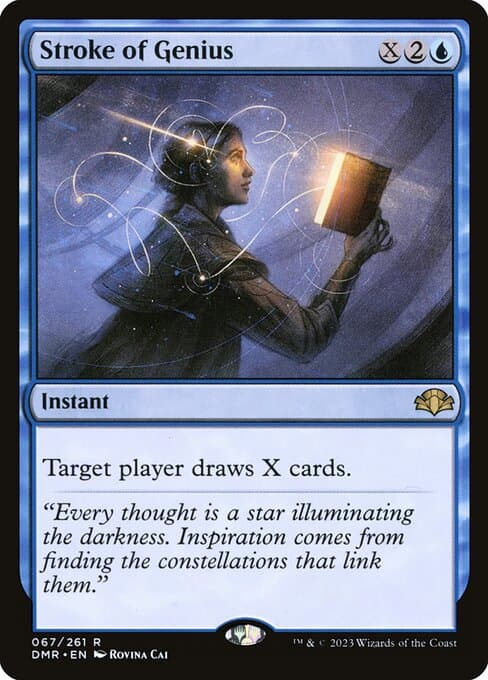 Stroke of Genius from Dominaria Remastered (Rare)