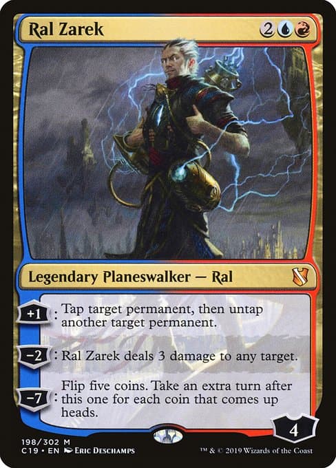 Ral Zarek from Commander 2019 (Mythic)