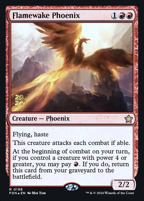 Flamewake Phoenix from Foundations Promos (Rare)