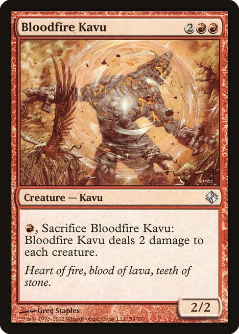 Bloodfire Kavu (Uncommon)