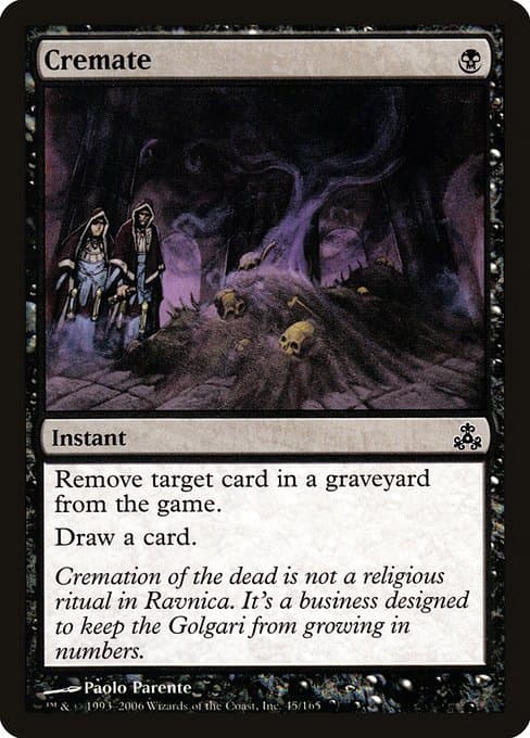 Cremate from Guildpact (Common)