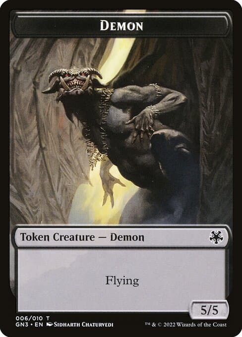 Demon from Game Night: Free-for-All Tokens (Common)