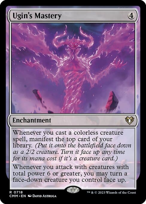Ugin's Mastery from Commander Masters (Rare)
