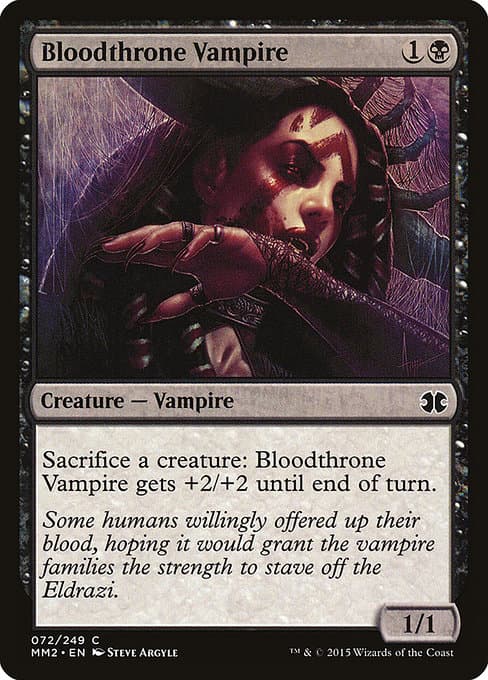 Bloodthrone Vampire from Modern Masters 2015 (Common)