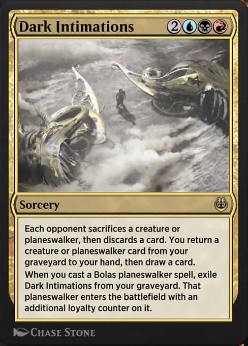 Dark Intimations #191 – Kaladesh Remastered Dark Intimations from Kaladesh Remastered (Rare)