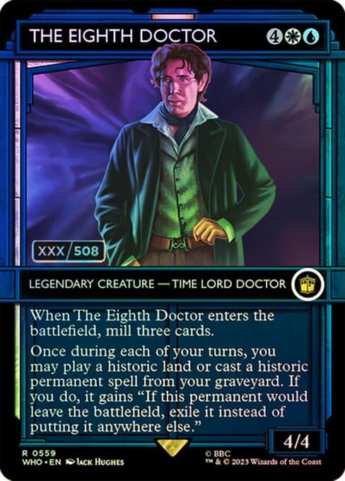 The Eighth Doctor from Doctor Who (Rare)