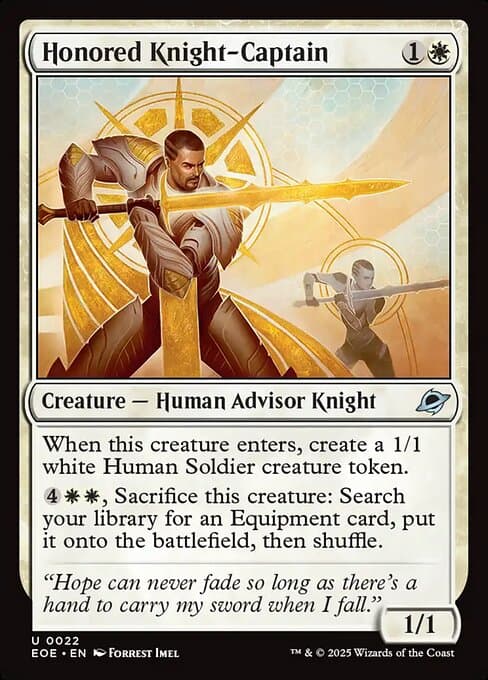 Honored Knight-Captain (Uncommon)