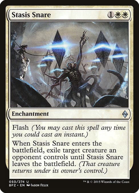 Stasis Snare from Battle for Zendikar (Uncommon)