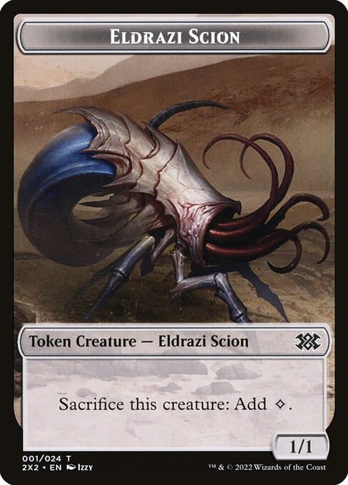 Eldrazi Scion from Double Masters 2022 Tokens (Common)