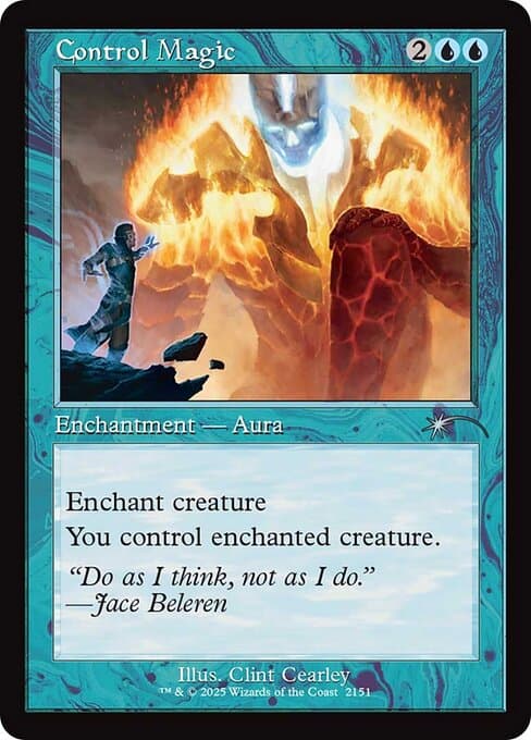 Control Magic from Secret Lair Drop (Uncommon)