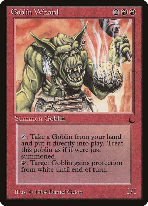 Goblin Wizard from The Dark (Rare)