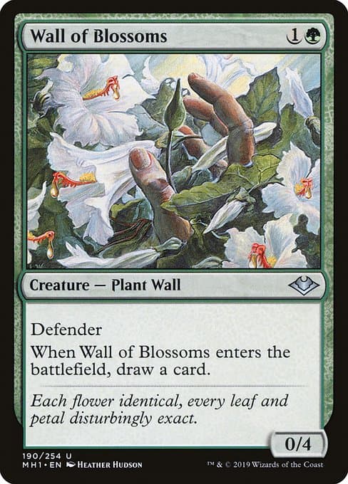 Wall of Blossoms from Modern Horizons (Uncommon)
