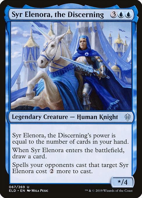 Syr Elenora, the Discerning from Throne of Eldraine (Uncommon)