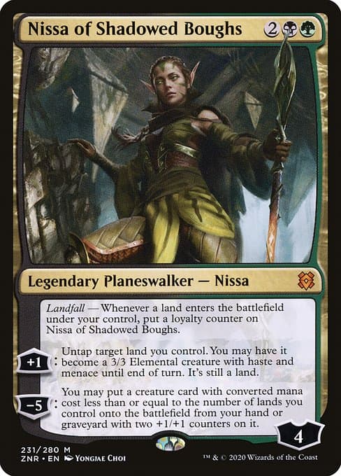 Nissa of Shadowed Boughs (Mythic)