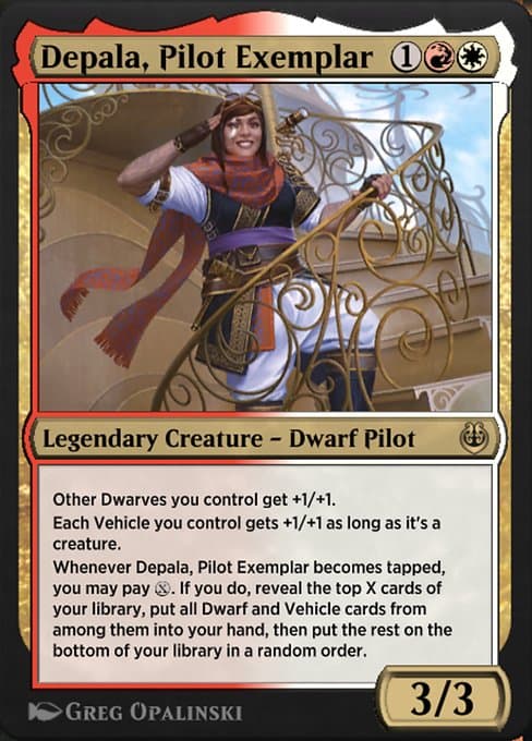 Depala, Pilot Exemplar from Kaladesh Remastered (Rare)