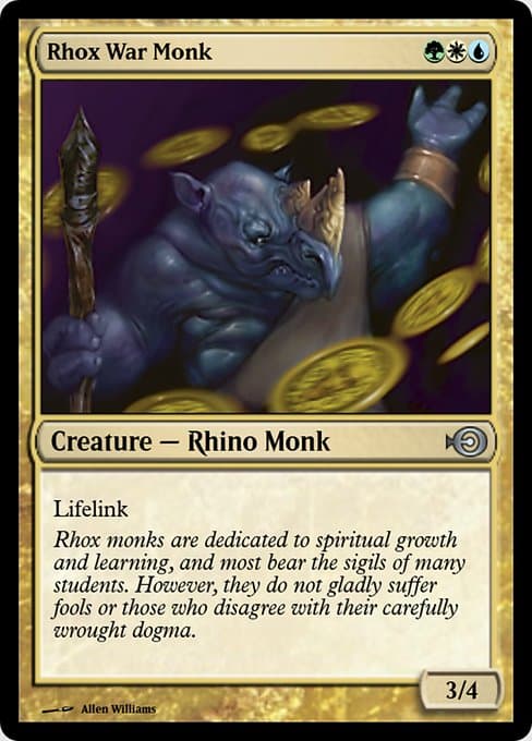 Rhox War Monk from Magic Online Promos (Uncommon)