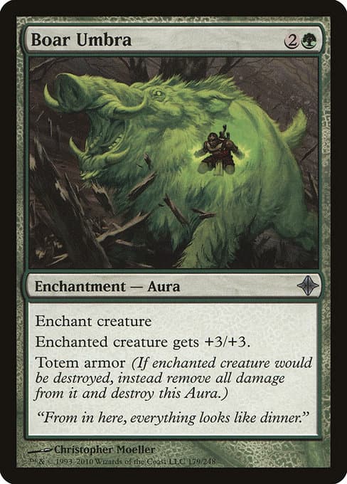 Boar Umbra from Rise of the Eldrazi (Uncommon)