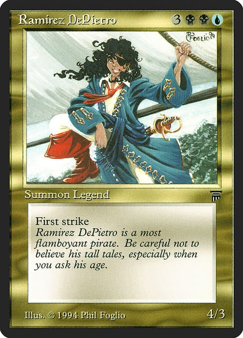 Ramirez DePietro from Legends (Uncommon)