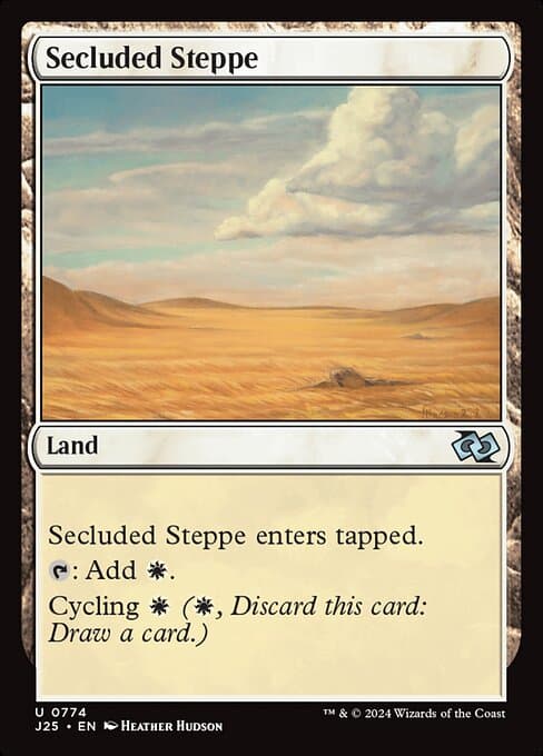 Secluded Steppe from Foundations Jumpstart (Uncommon)