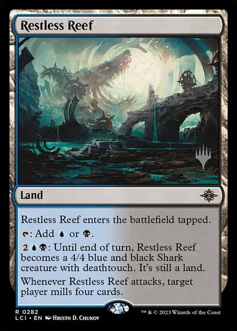 Restless Reef from The Lost Caverns of Ixalan Promos (Rare)
