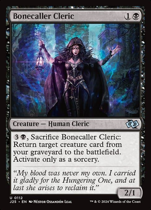 Bonecaller Cleric from Foundations Jumpstart (Uncommon)
