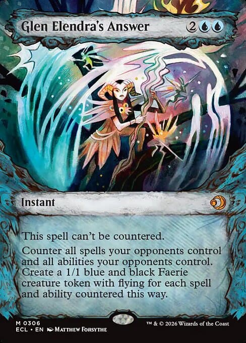 Glen Elendra's Answer from Lorwyn Eclipsed (Mythic)