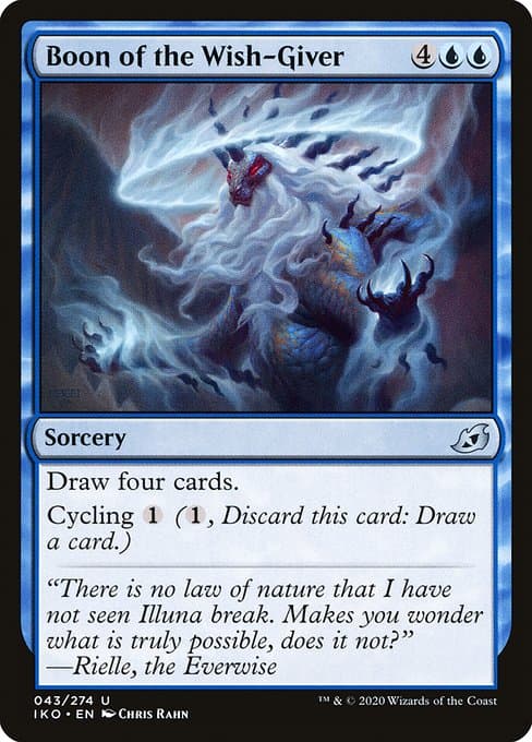 Boon of the Wish-Giver from Ikoria: Lair of Behemoths (Uncommon)