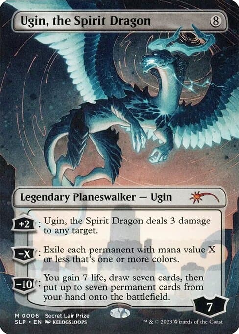 Ugin, the Spirit Dragon from Secret Lair Promo (Mythic)