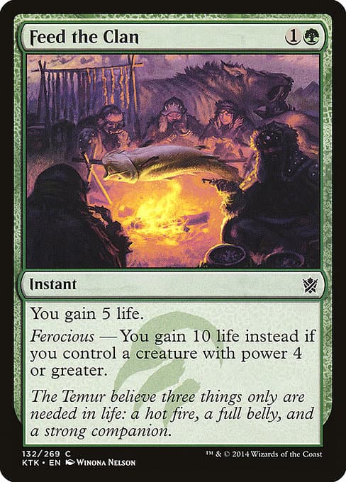 Feed the Clan from Khans of Tarkir (Common)