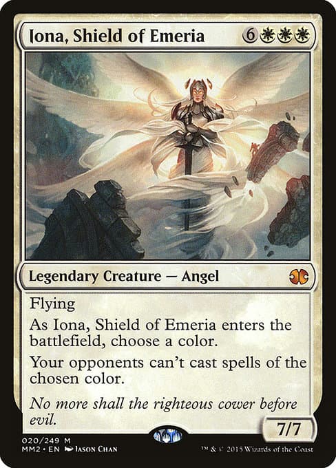 Iona, Shield of Emeria from Modern Masters 2015 (Mythic)