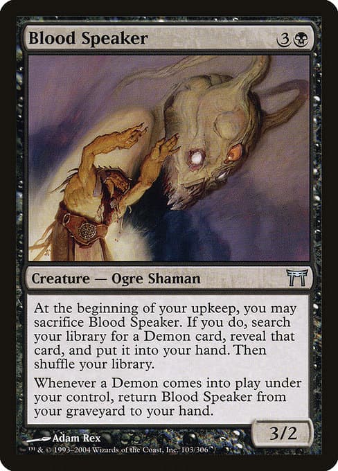 Blood Speaker (Uncommon)