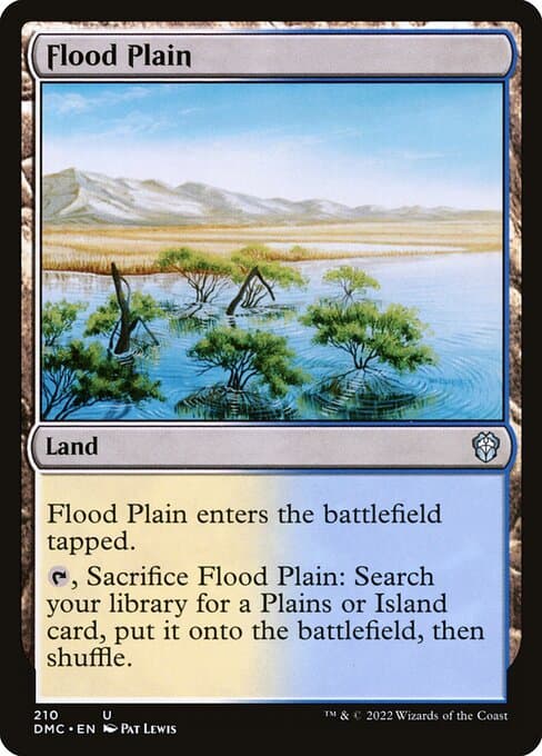 Flood Plain from Dominaria United Commander (Uncommon)