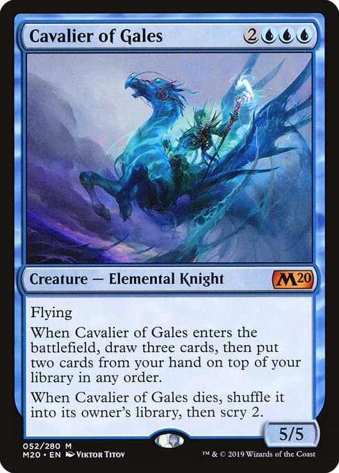 Cavalier of Gales from Core Set 2020 (Mythic)