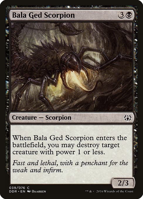 Bala Ged Scorpion (Common)