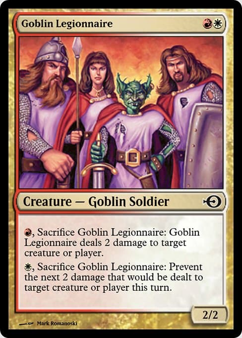 Goblin Legionnaire from Magic Online Promos (Common)