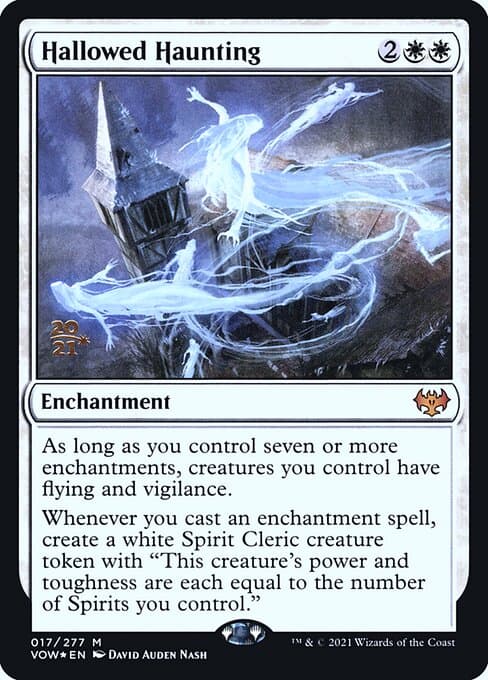 Hallowed Haunting from Innistrad: Crimson Vow Promos (Mythic)
