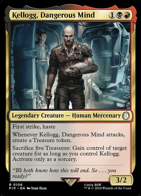 Kellogg, Dangerous Mind from Fallout (Rare)