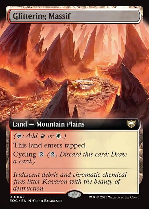 Glittering Massif from Edge of Eternities Commander (Rare)