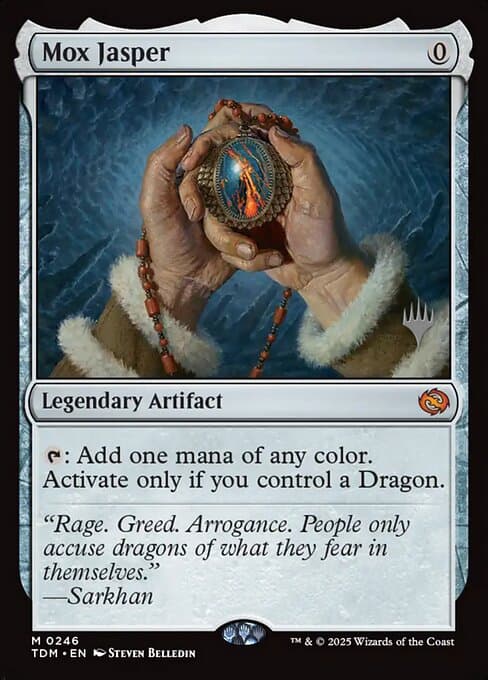 Mox Jasper from Tarkir: Dragonstorm Promos (Mythic)