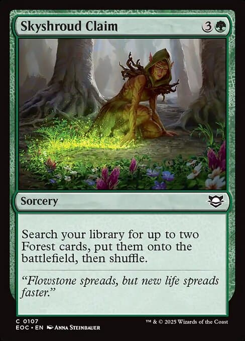 Skyshroud Claim from Edge of Eternities Commander (Common)